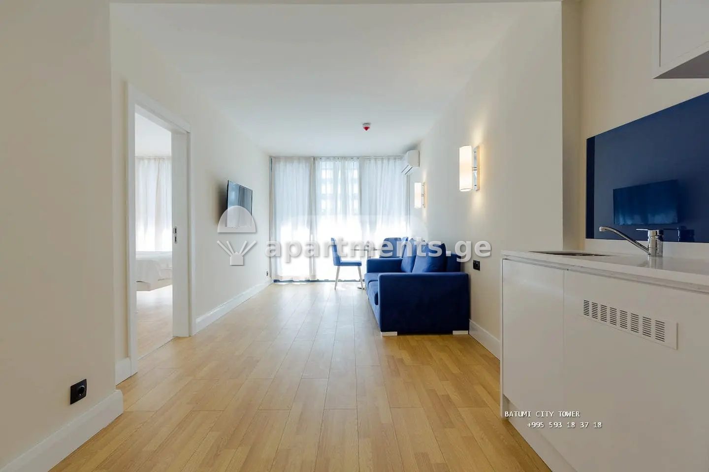 იყიდება 2 ოთახიანი ბინა ბათუმში, Orbi City Block C